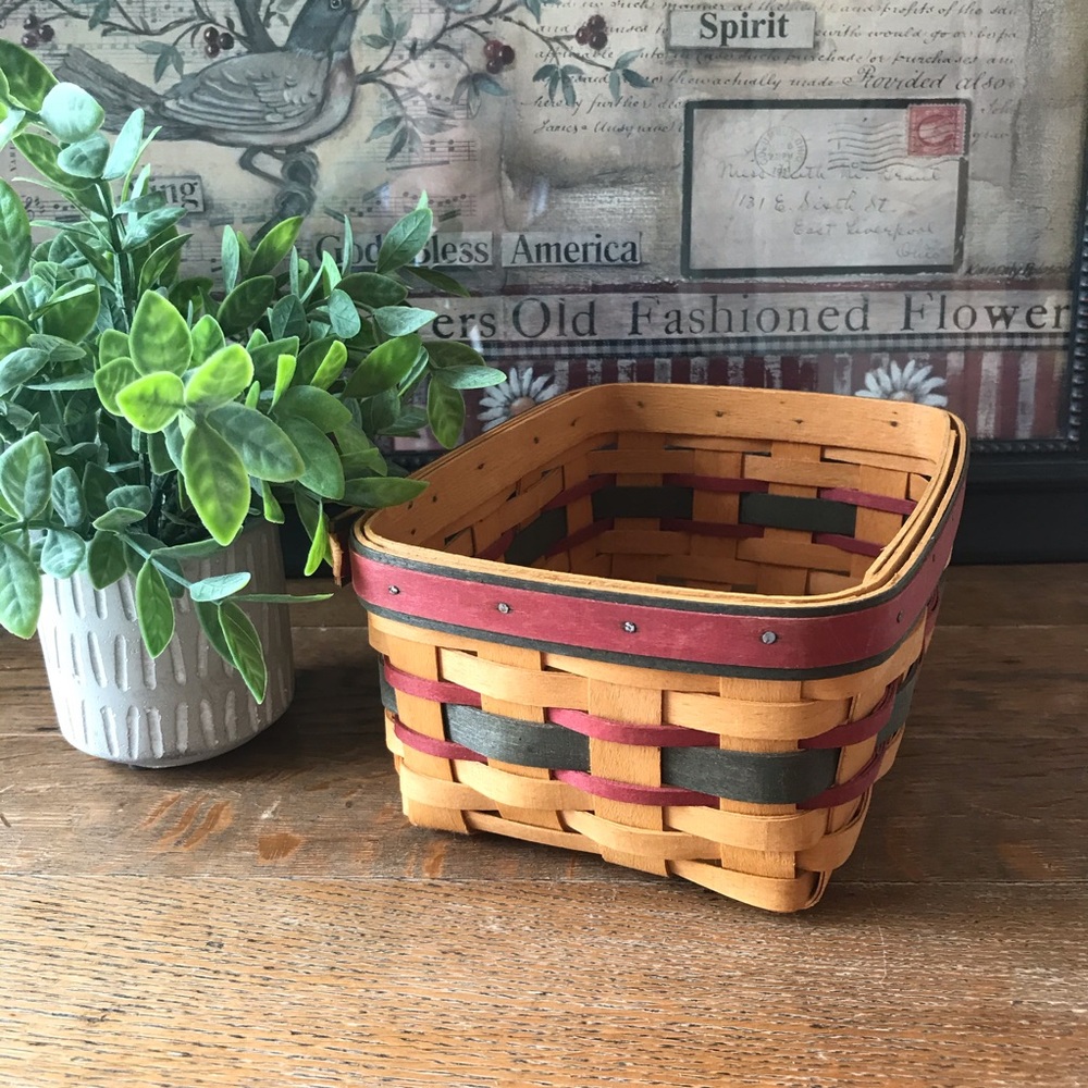 Longaberger Father’s Day Address Basket